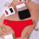 Bombacha Culoteless de algodon y lycra Pack x3