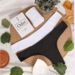 Bombacha de algodón colaless pack x 3