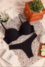 Conjunto Taza Soft con Push up, Algodón y Lycra Liso/Less - Imagen 3