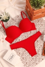 Conjunto Taza Soft con Push up, Algodón y Lycra Liso/Less - Imagen 5